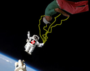 ghostbusting in space
