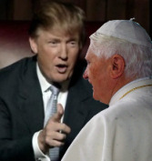 Trump fires the pope