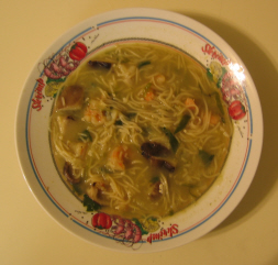 Shrimp & Noodle Soup